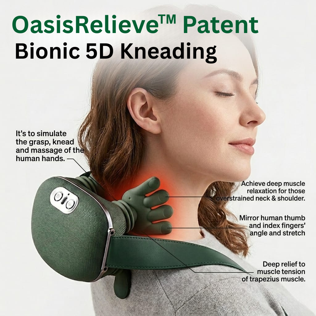 OasisRelieve™  Bionic 5D Neck & Shoulder Massager