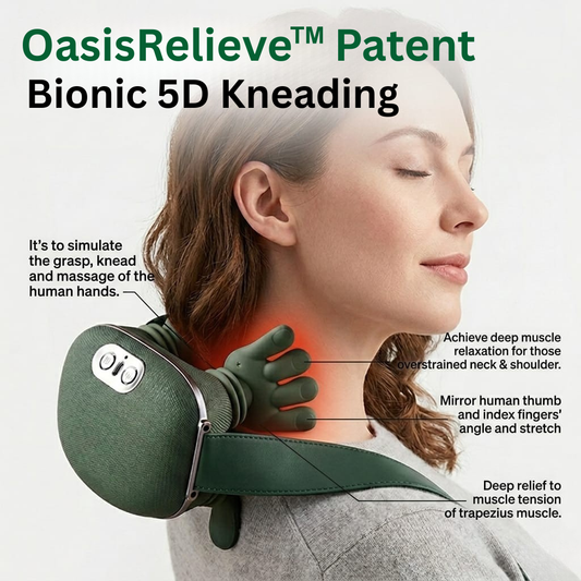 OasisRelieve™  Bionic 5D Neck & Shoulder Massager