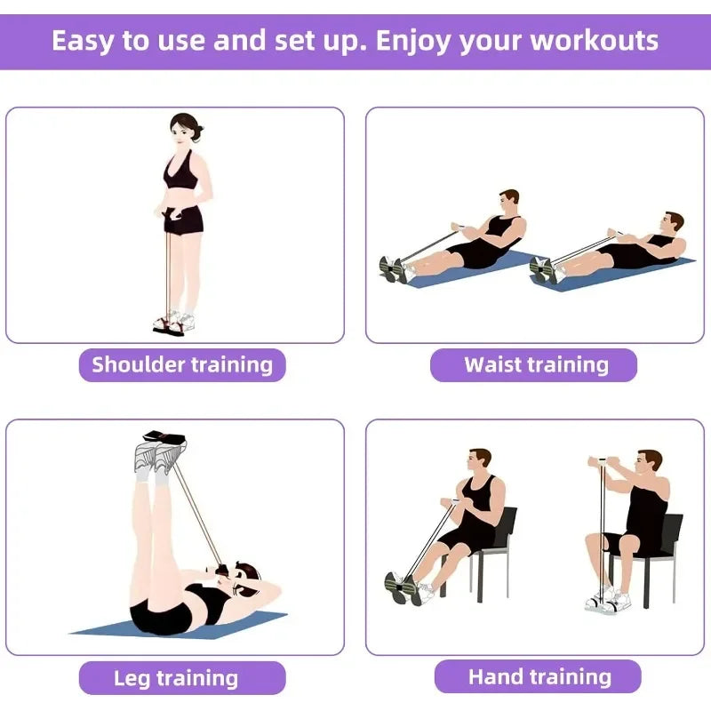 Oasis DailyFit – Premium Multi-Function Pedal Resistance Trainer