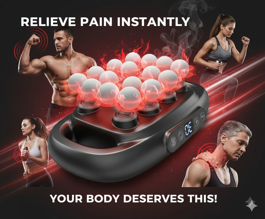 RevoGun™ Deep Tissue Massage Gun – Relieve Pain & Boost Recovery