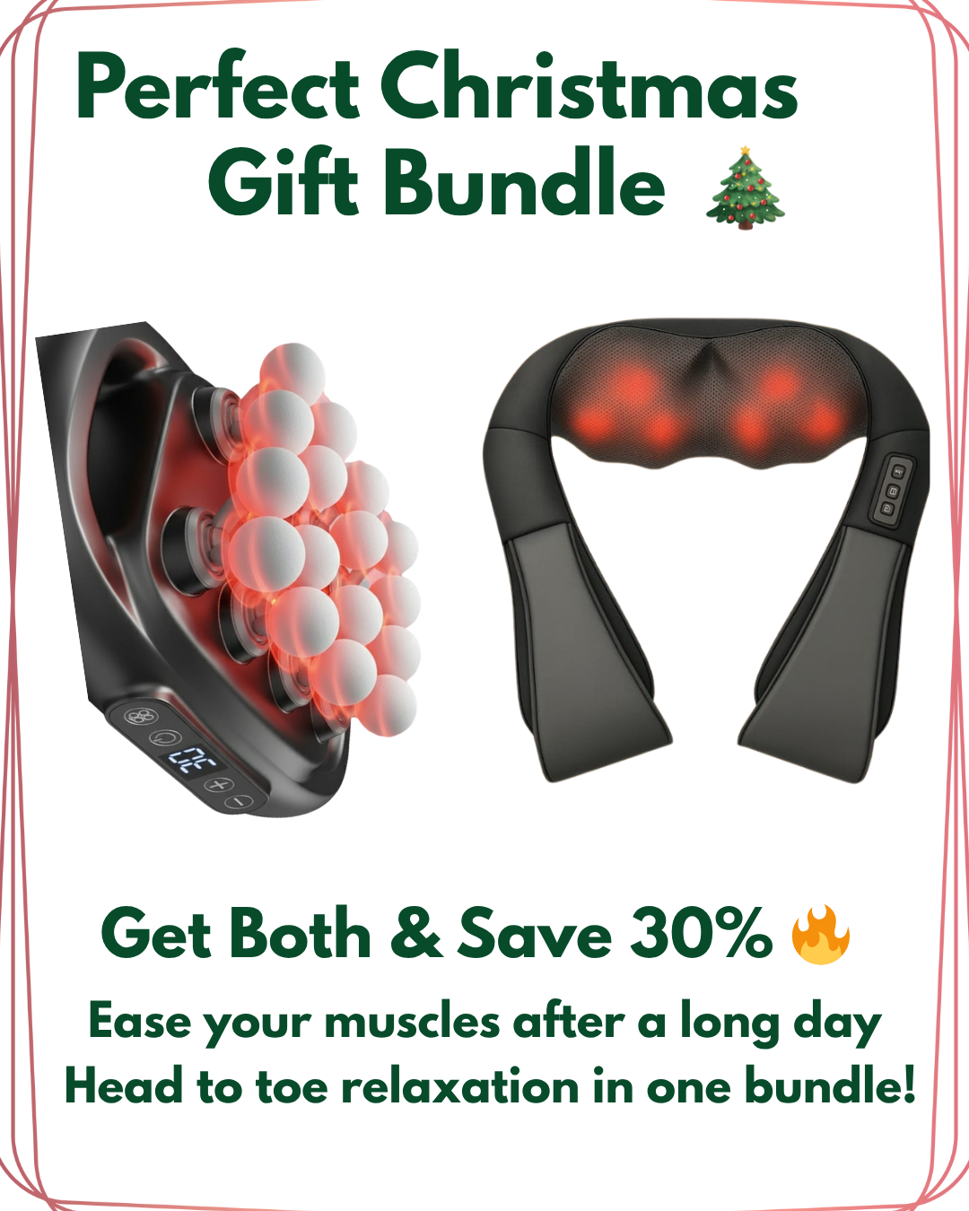 🎄 Christmas Relaxation Bundle – RevoGun Pro + Neck Massager