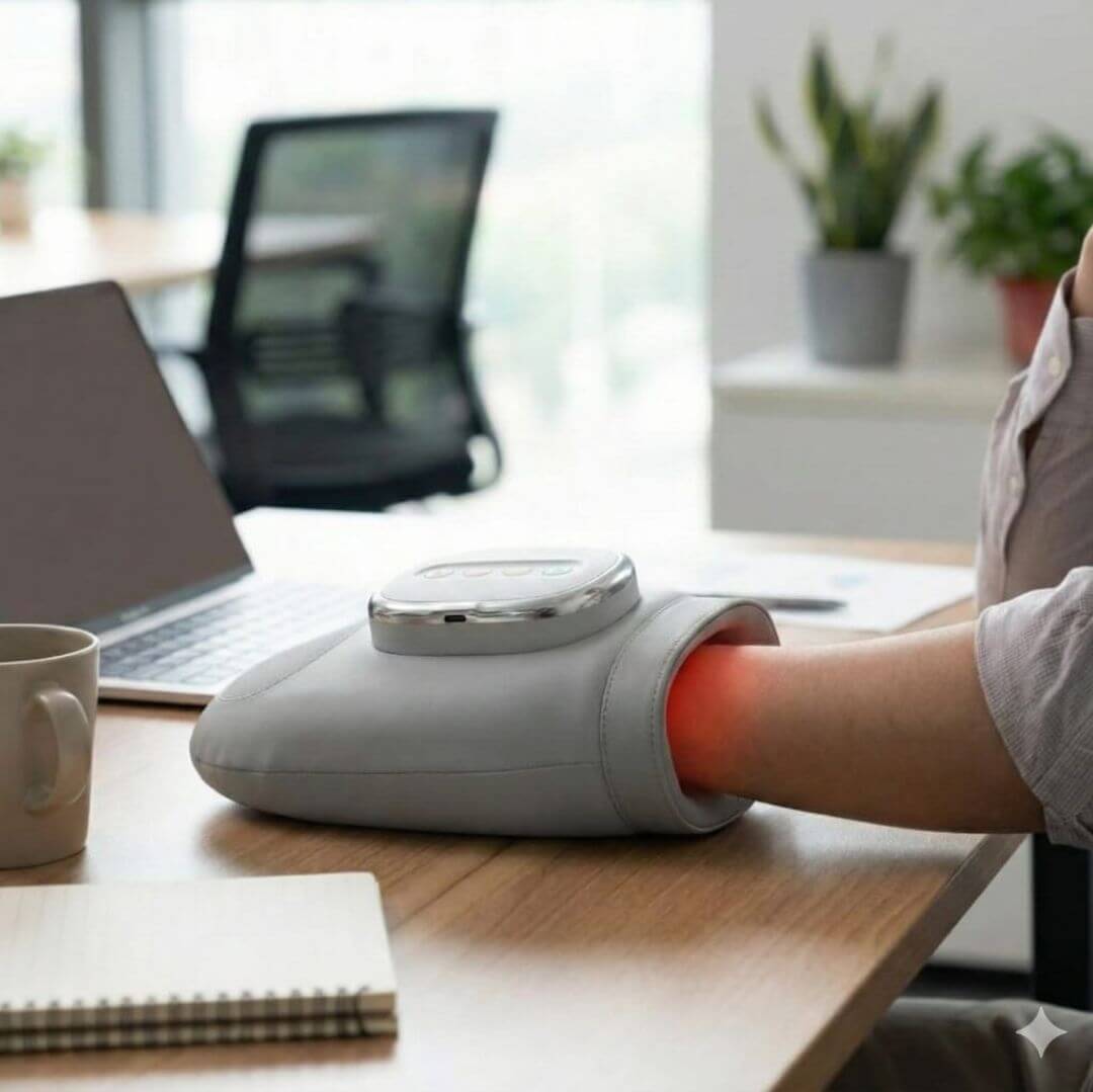 Hand massager for office workers to relieve hand fatigue
