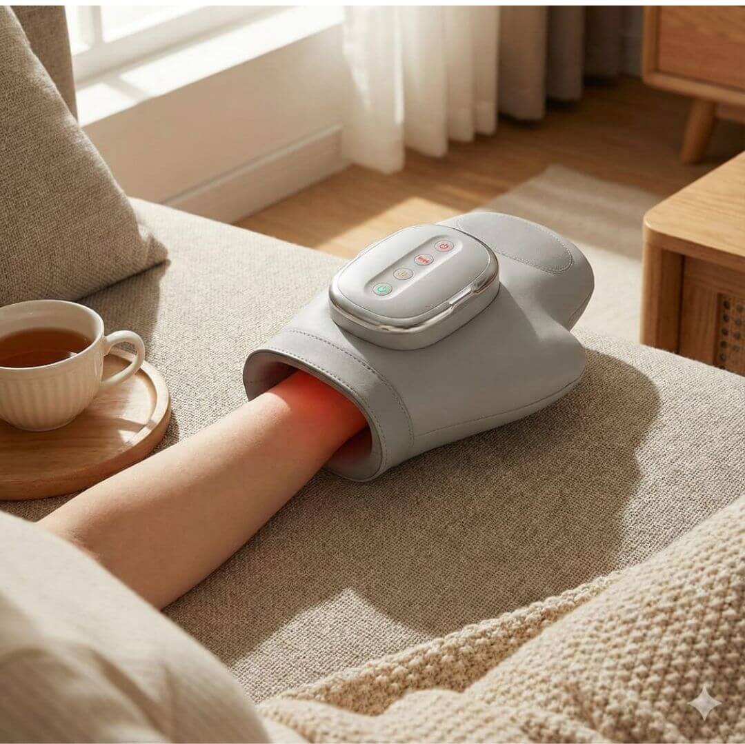 Hand massager for pain relief and blood circulation at home