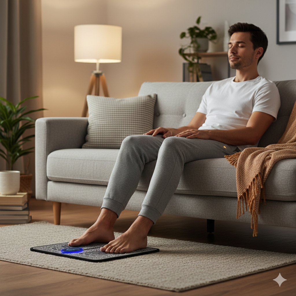 OasisRelief™ EMS Smart Foot Massager – Bio Electric Pulse Technology